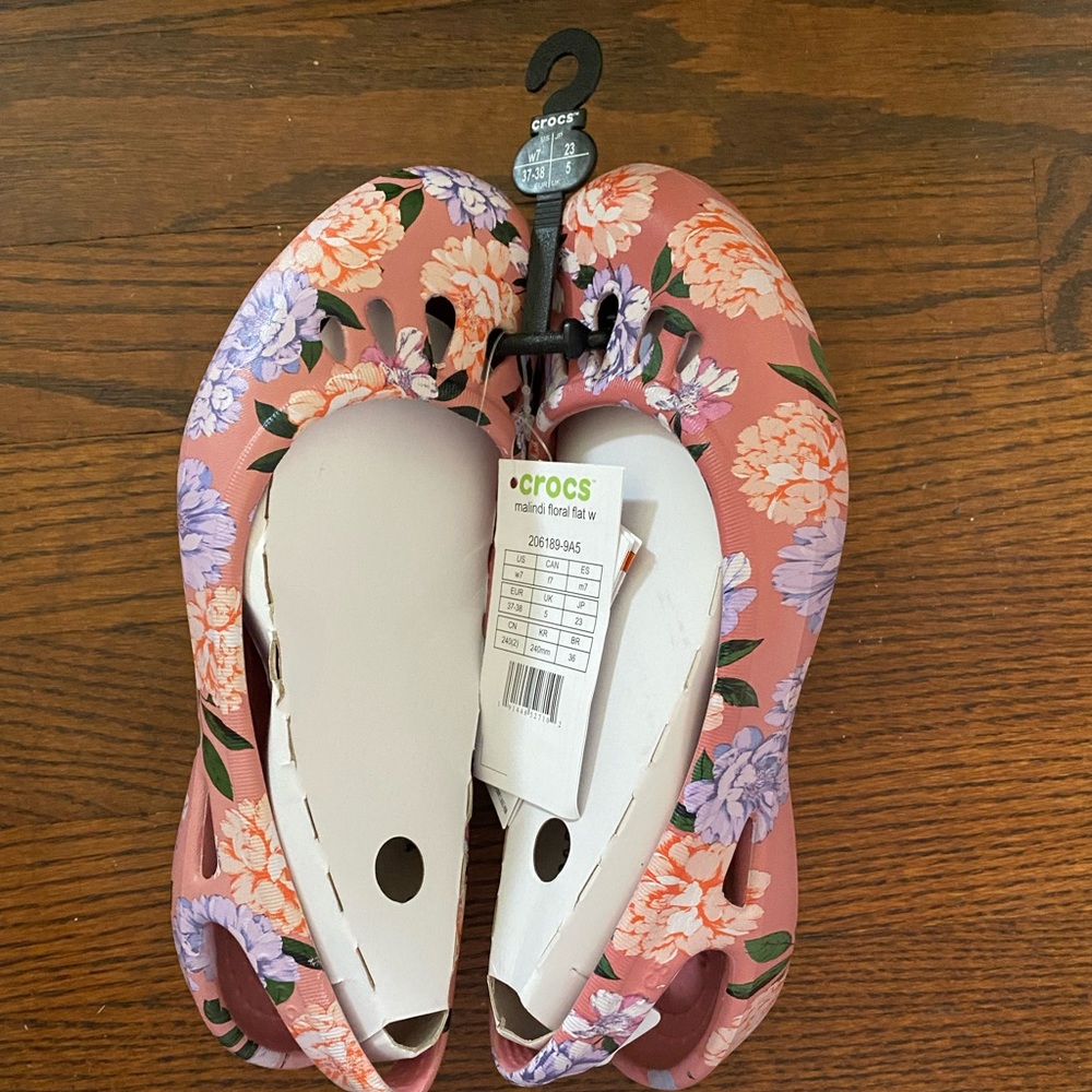 Malindi floral flats CROCS